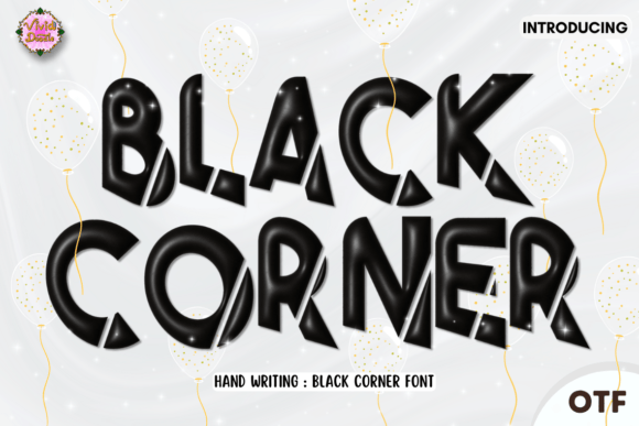 Black Corner: Strategic Typography for Bold Brand Positioning