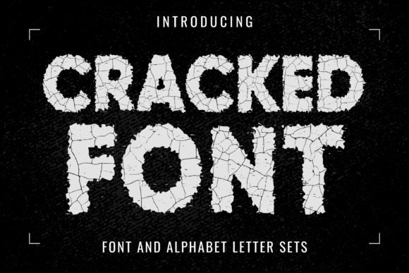 Cracked: The Vintage Display Font That Adds Grit and Character to Your Designs