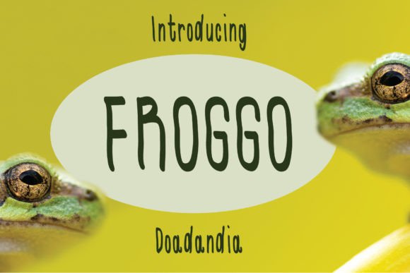 Froggo: Elevating Visual Communication with Playful Typography