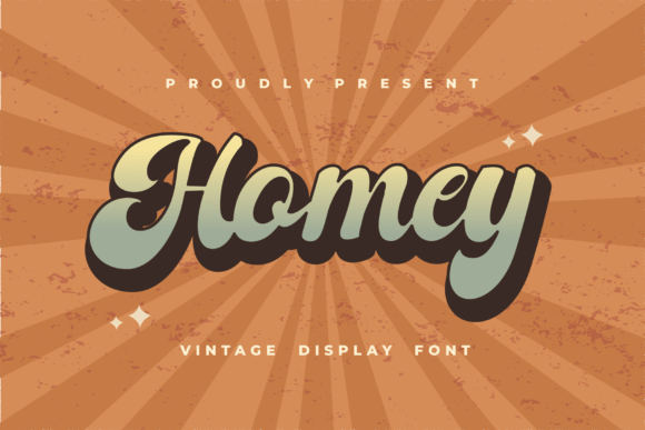 Homey: A Practical Look at the 70s-Inspired Display Font
