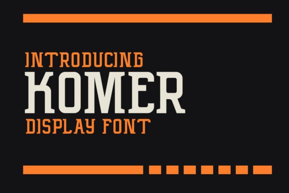 Komer: Strategic Typography for Confident Brand Positioning