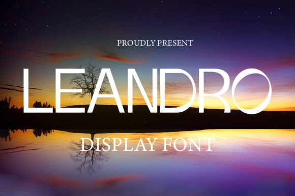 Leandro: The Bold Sans Display Font for Modern Branding