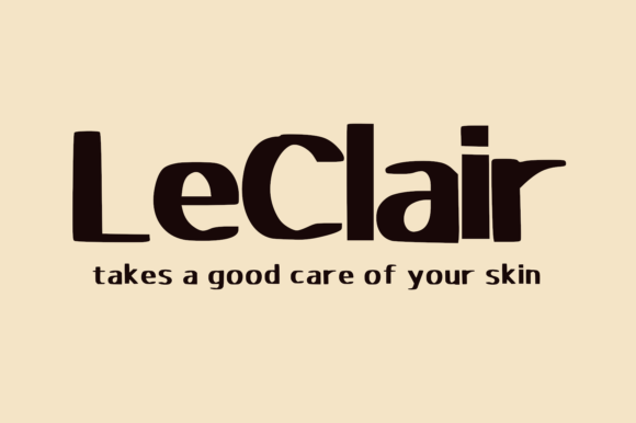 LeClair Font: Evaluating a Handwritten Typeface for Brand Identity