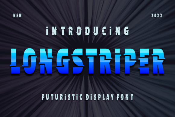 Longstriper: Redefining Modern Display Typography