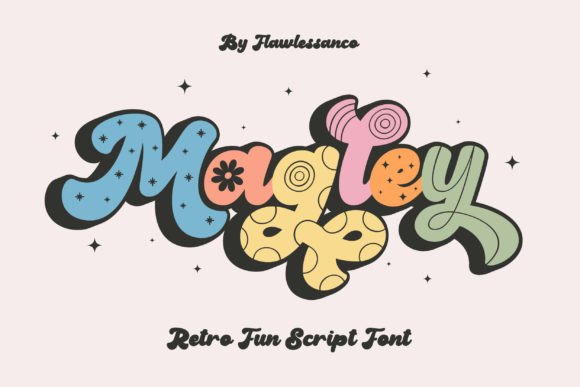 Magley: Balancing Playful Script and Retro Charm in Modern Design