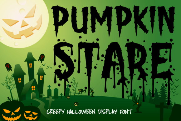 Pumpkin Stare: The Ultimate Halloween Font