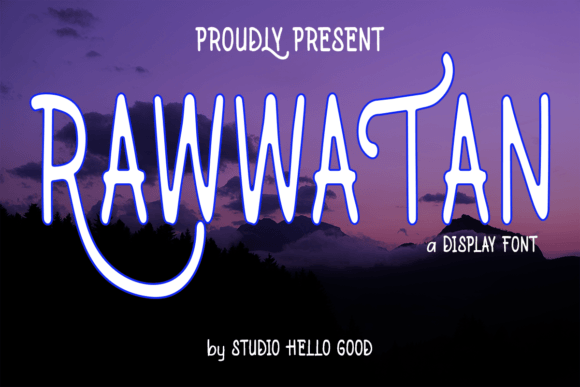 Rawwatan: The Typeface That Bridges Storytelling and Screen