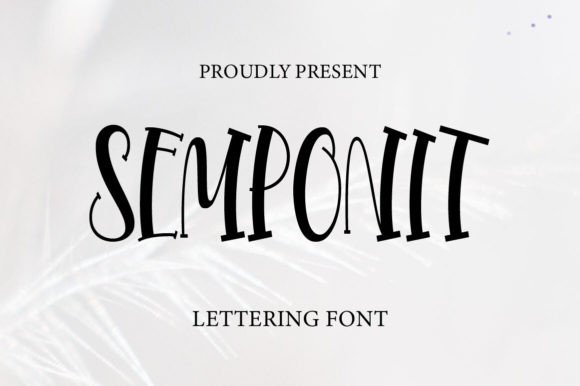 Semponite: Elevate Your Designs with Elegant Display Typography