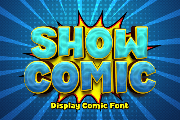 Show Comic: Injecting Playful Energy Into Your Visual Designs