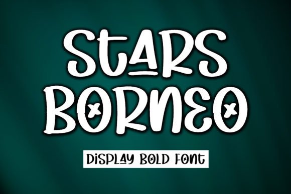 Stars Borneo: Elevating Design with Celestial Typography