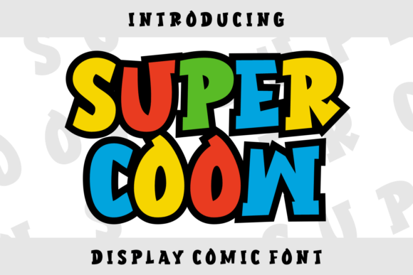 Super Coow: The Quirky Display Font for Joyful Designs