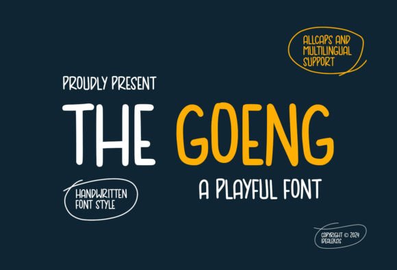 The Goeng: Evaluating a Playful All-Caps Font for High-Energy Design Projects