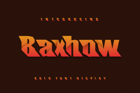 Unlocking Visual Impact: A Comprehensive Guide to the Baxhow Display Font
